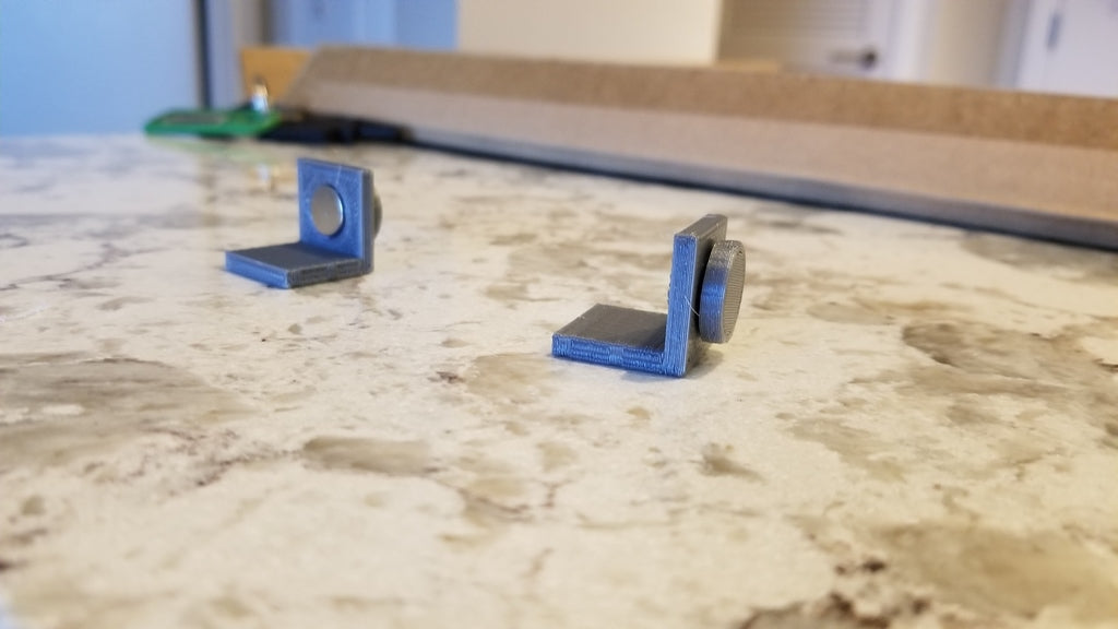 Support de montage magnétique pour Ikea Lack