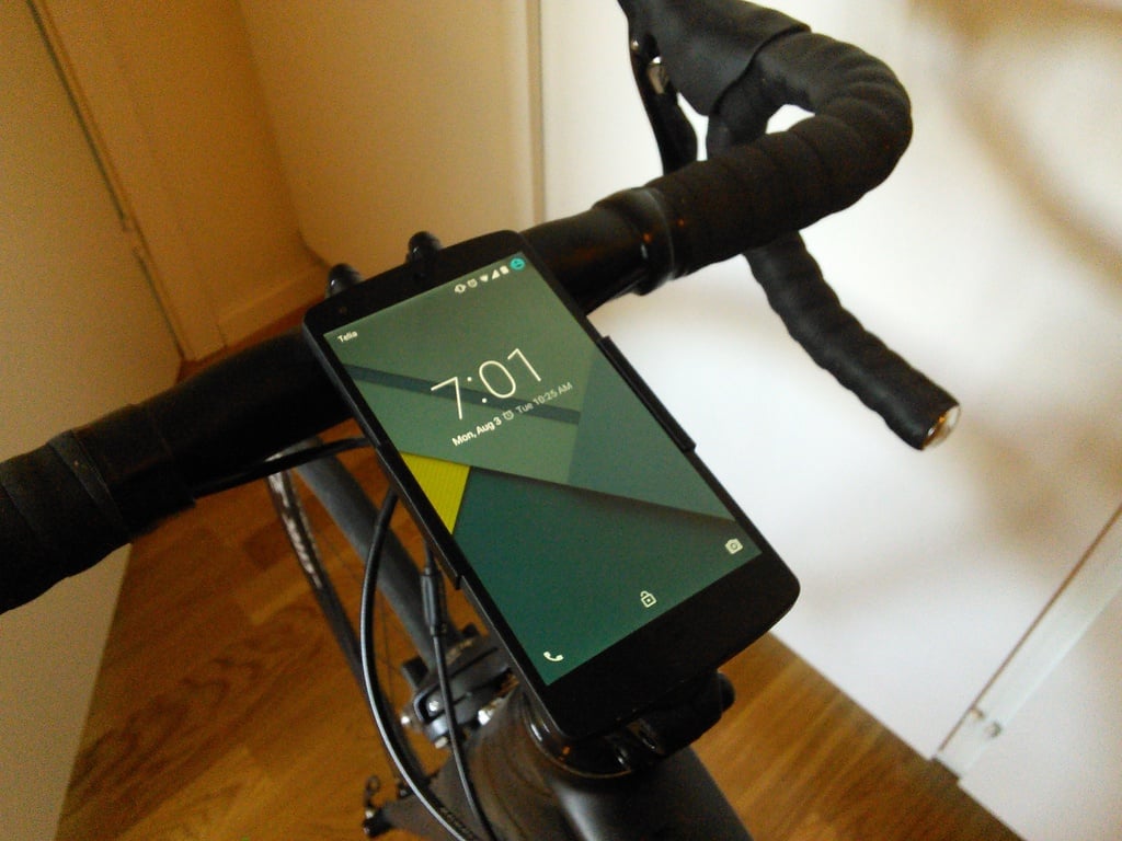 Support vélo Nexus 5 pour tube 35 mm