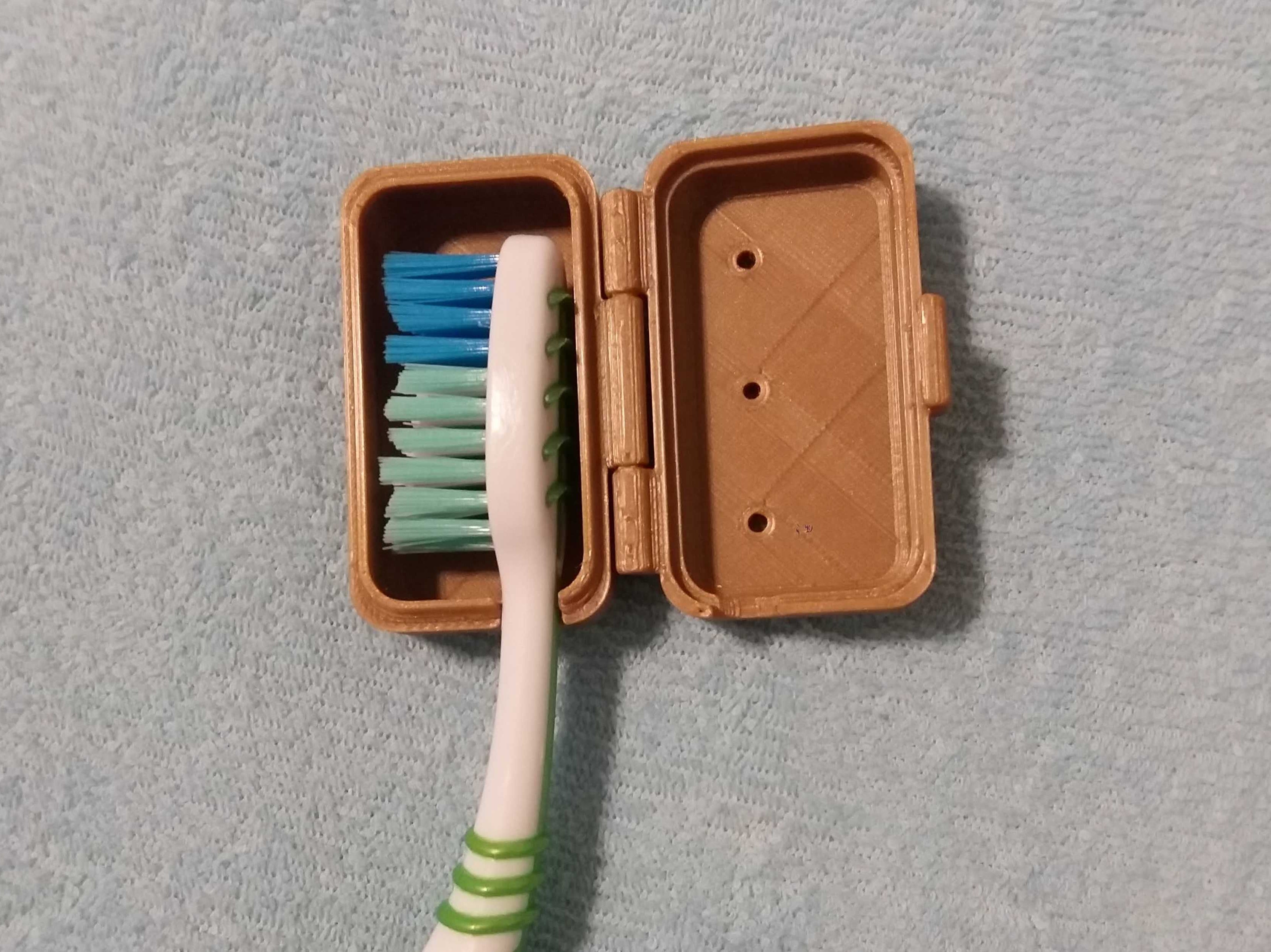 Étui à brosse à dents plus petit pour le voyage et le rangement