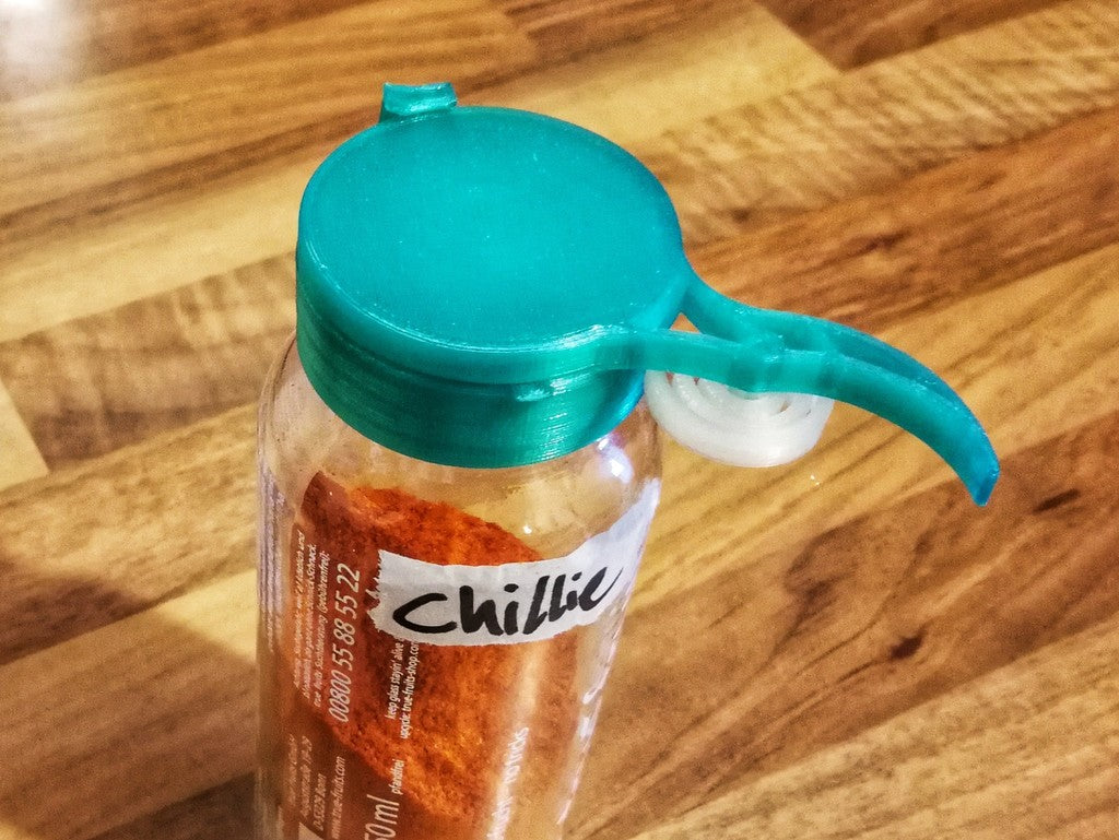 True Spice Shaker à épices à ressort V2 amélioré