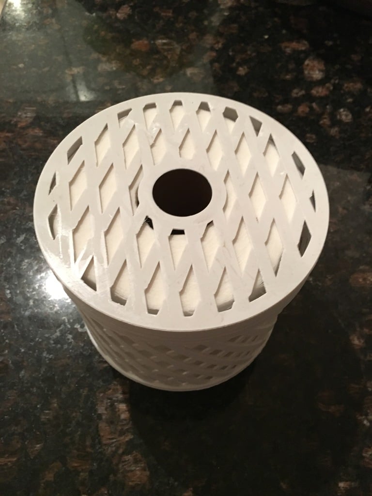 Porte-papier toilette de rechange pour rouleaux standards
