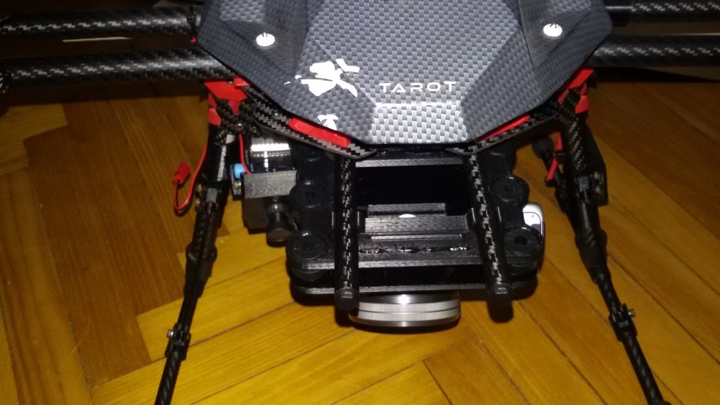 Support caméra 45° pour DSLR SONY A5000 sur Drone TAROT 680