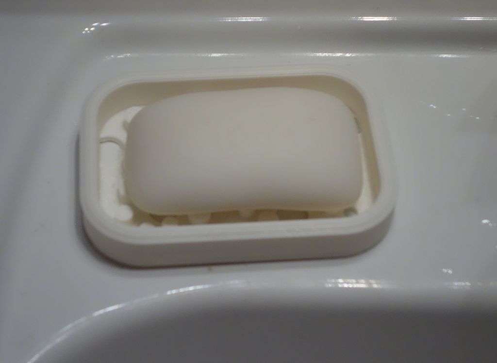 Porte-savon antidérapant 100x70x15mm avec taille réglable