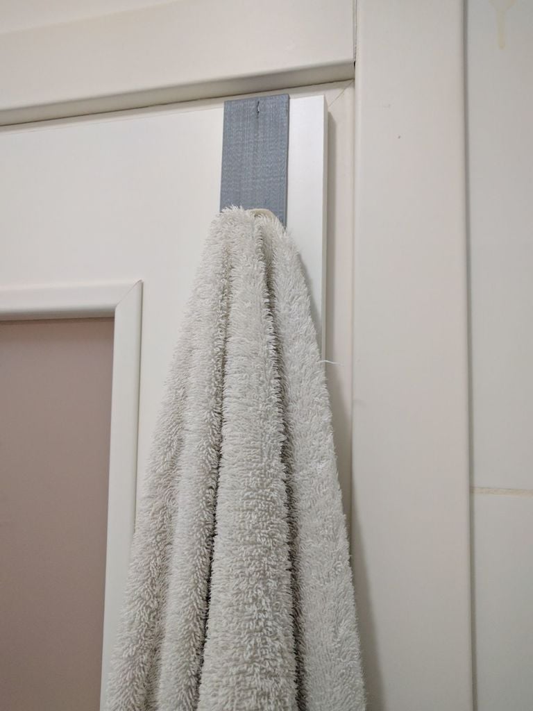 Porte-serviettes simple/double pour la porte