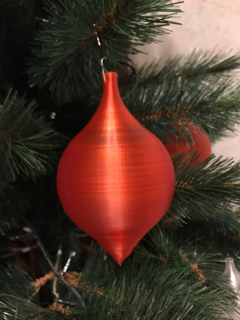 Vase boule de décoration de Noël à accrocher au sapin