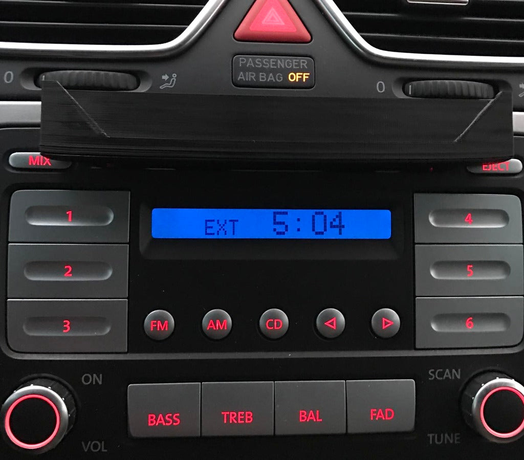 Support de plateau CD iPhone 6/7 Plus pour autoradio VW Monsoon [REMIX]