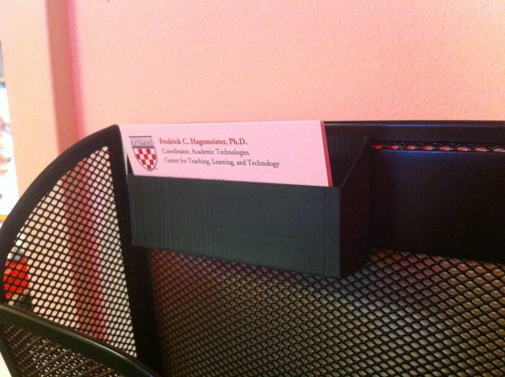 Porte-cartes de visite magnétique pour portes de bureau