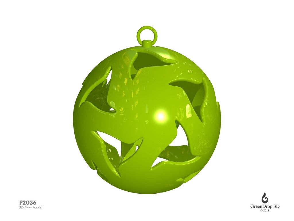 Boules de Noël - P2036 par Greendrop3D