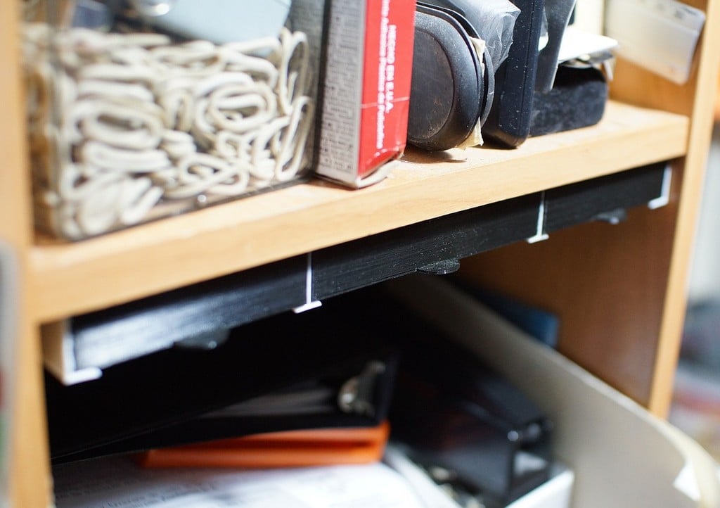 Mini tiroir sous le bureau pour Arduino Mega et Uno