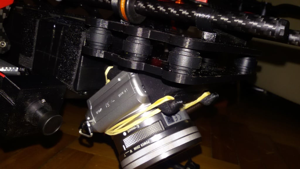 Support caméra 45° pour DSLR SONY A5000 sur Drone TAROT 680