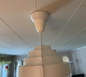 Extension de pelle au plafond pour plafonniers