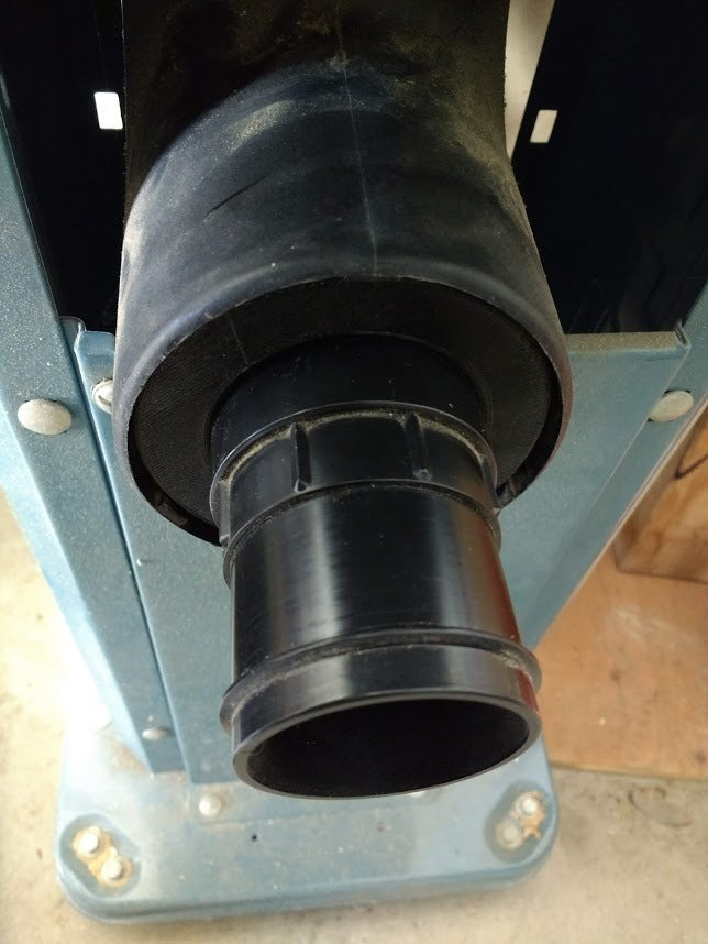 Adaptateur de tuyau de collecteur de poussière Shopline Jet (ID 90 mm à OD 58 mm)