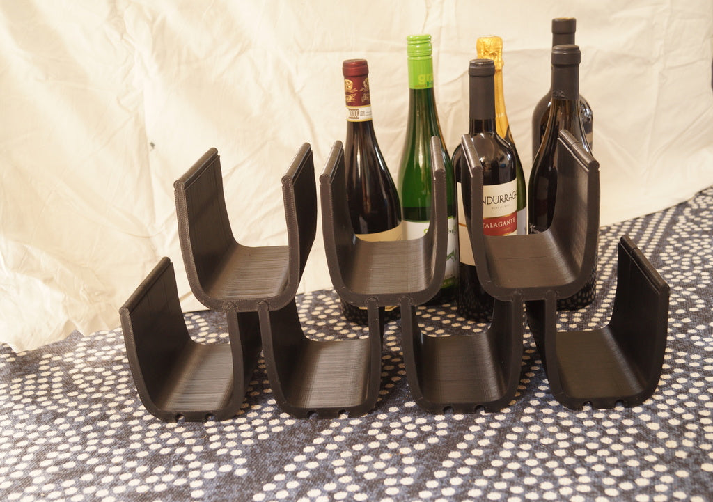 Casier à vin modulaire pour stocker du vin et d&#39;autres objets