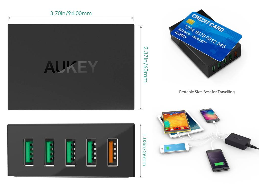 Tablette, téléphone, montre intelligente, support de carte SD et chargeur USB