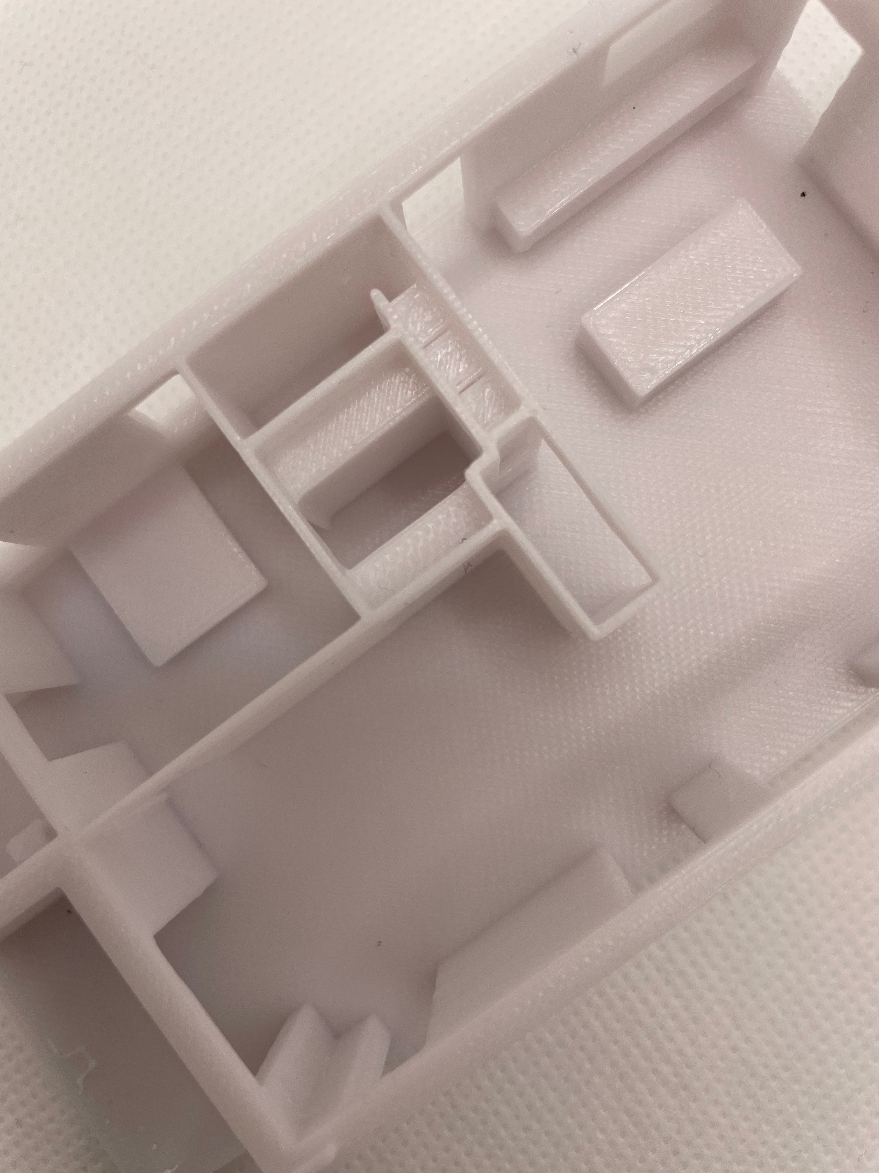 Maison imprimée en 3D à partir du plan d'étage