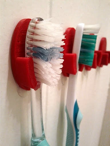 Porte-brosse à dents à crochet 3M Command