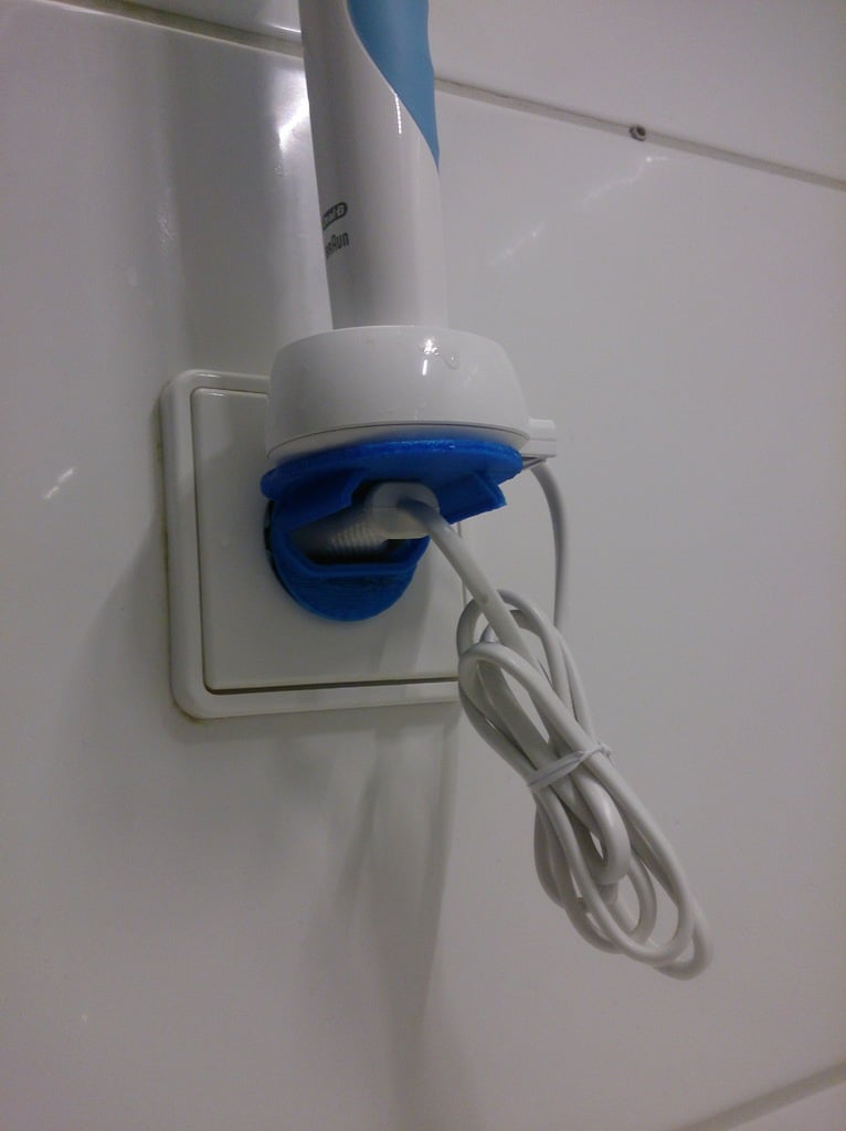 Porte-brosse à dents électrique Eurostik avec étagère