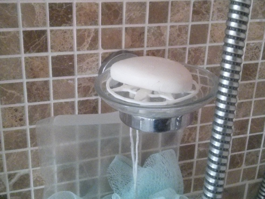 Porte-savon et porte-brosse à dents de salle de bain