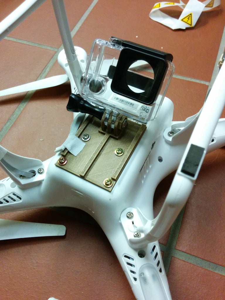 Support de montage drone Phantom 2 pour caméra GoPro