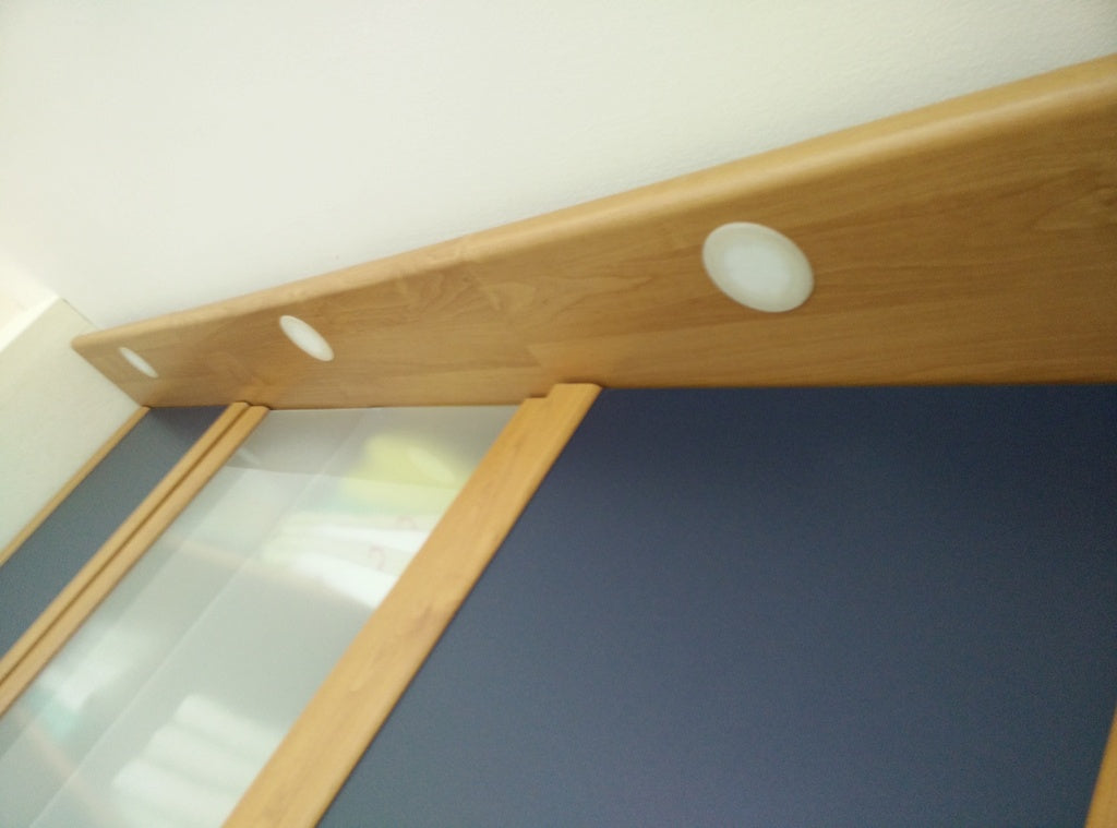 Adaptateur spot IKEA Dioder LED vers halogène pour trous de placard