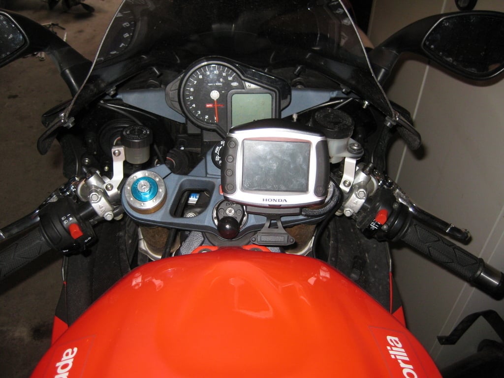 Support de fourche GPS Garmin Zumo 550 pour moto