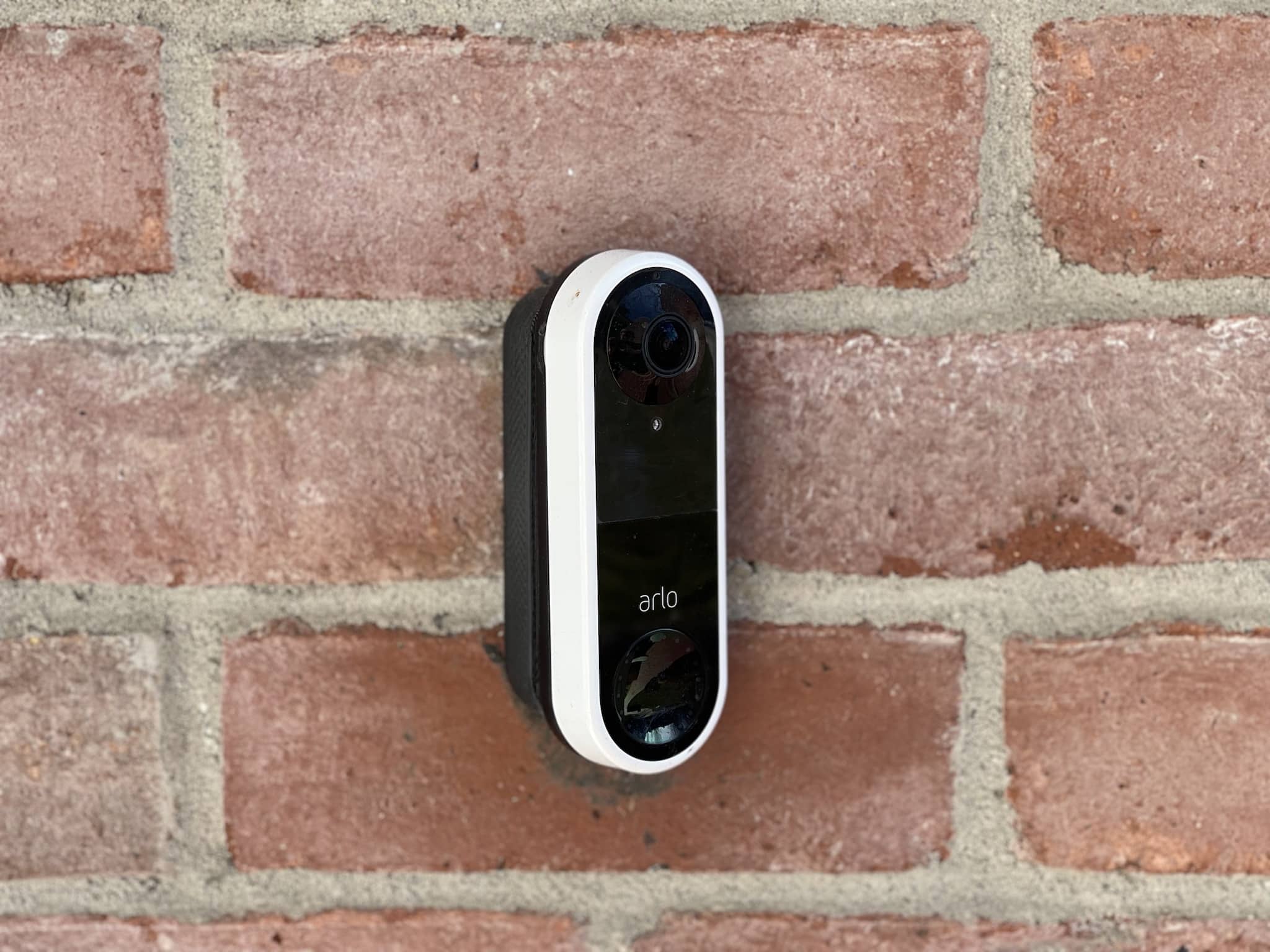 Arlo Doorbell, montage à un angle de 45 degrés