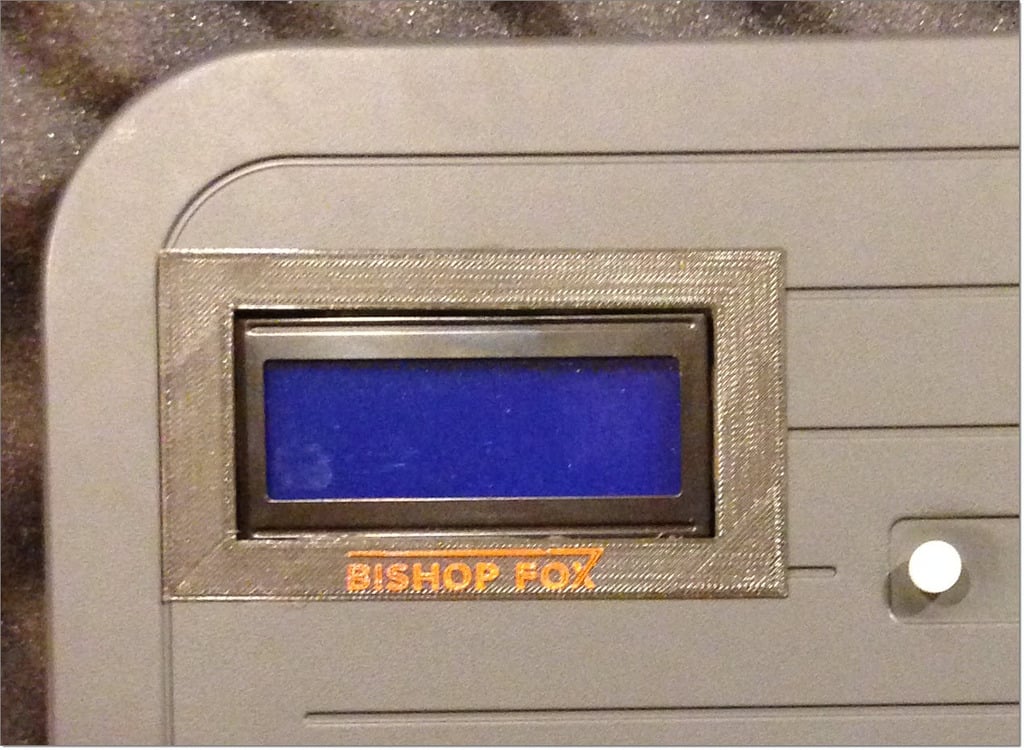 Plaque frontale LCD 20x4 pour Tastic RFID Thief par Bishop Fox