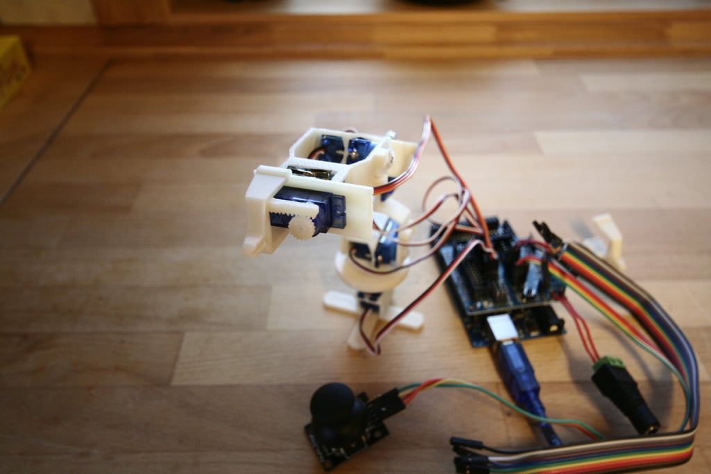 Bras micro-robot avec micro-servo 9g
