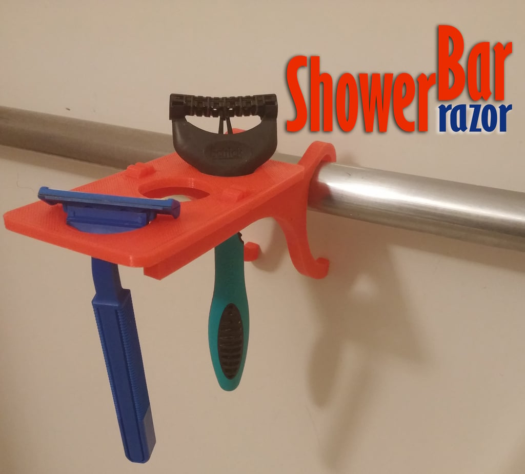ShowerBar - Razor Edition - Support de douche pour lames de rasoir