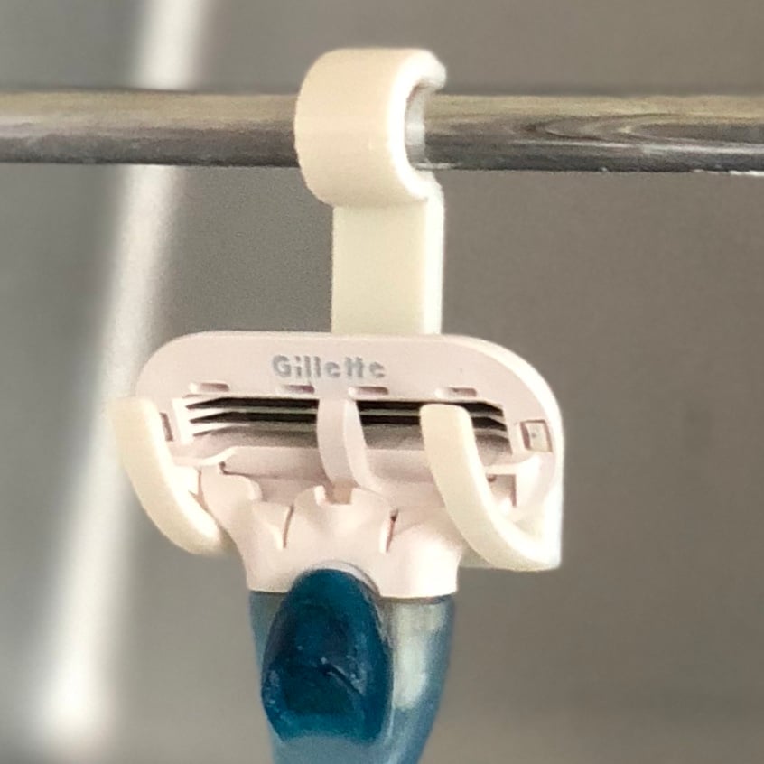 Porte-rasoir pour douche