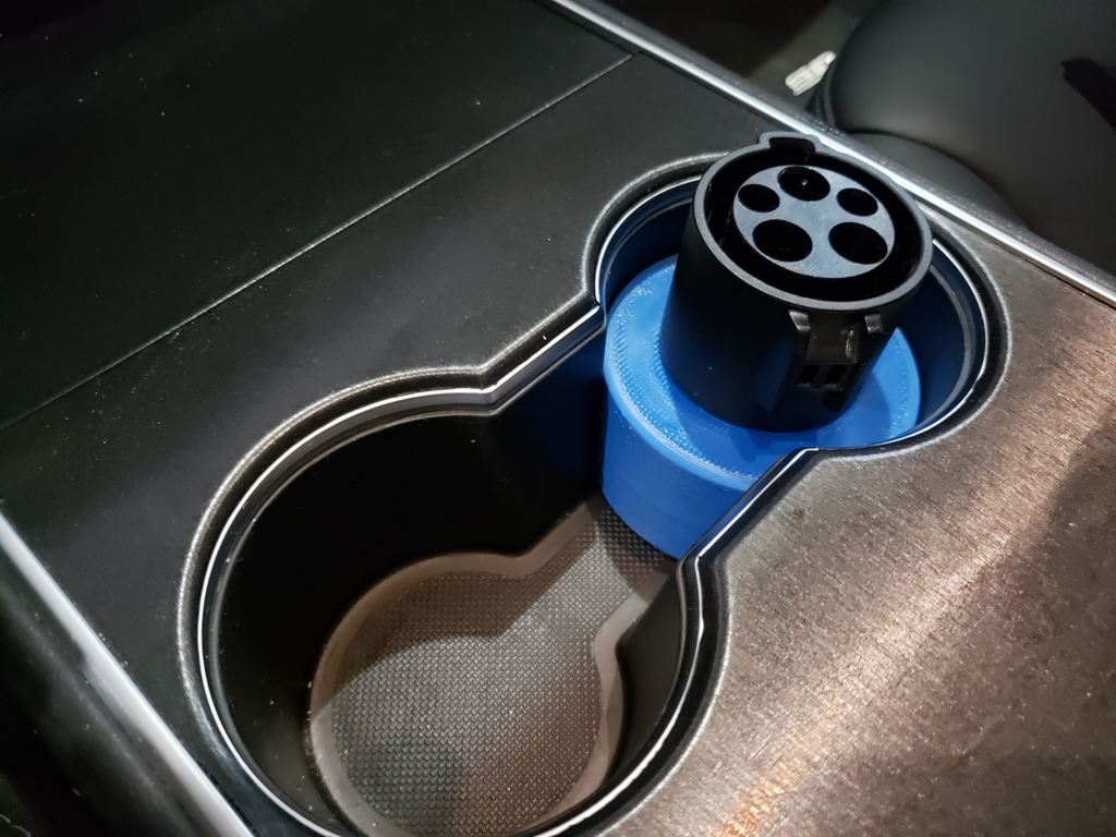 Support adaptateur porte-gobelet Tesla Model 3 pour chargeur