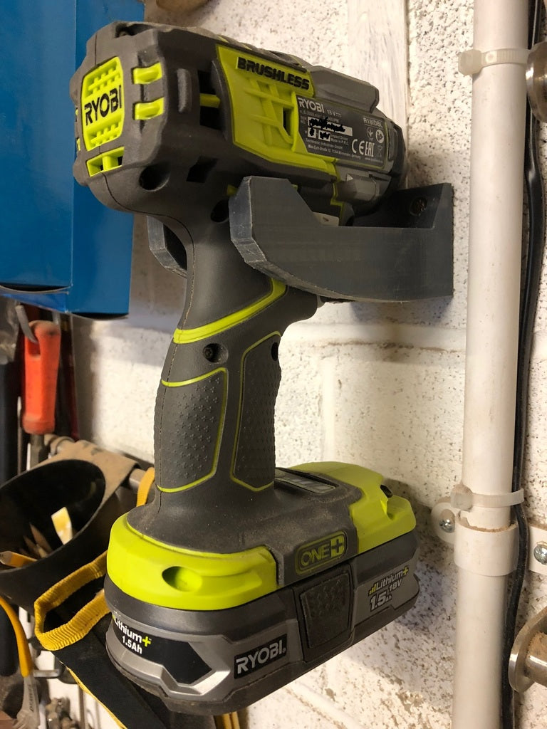 Support mural pour Ryobi Impact Driver