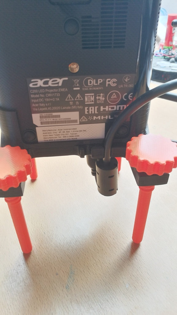 Support de montage réglable pour projecteur Acer C200 LED
