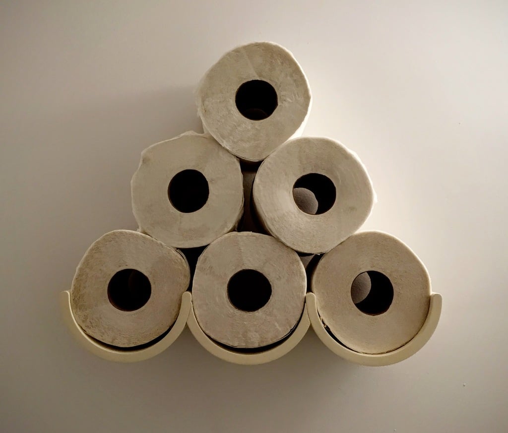 Étagère à papier toilette pour la décoration et le rangement de la salle de bain