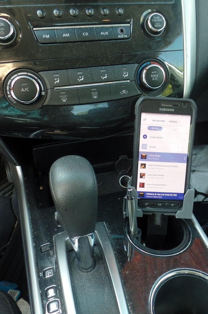 Support voiture pour Galaxy S6 Active pour porte-gobelet