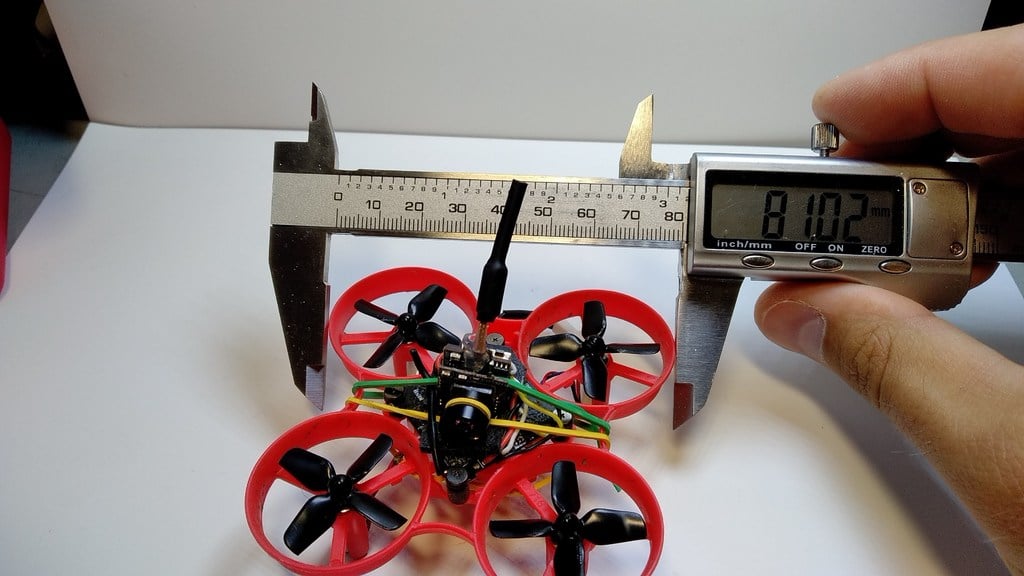 Étui pour drone Whoop et support de batterie avec dimensions réglables