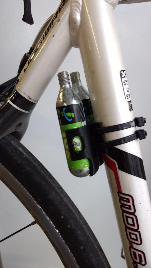 Support vélo CO2 Microflate pour tubes de selle 27.2 pour triathlons
