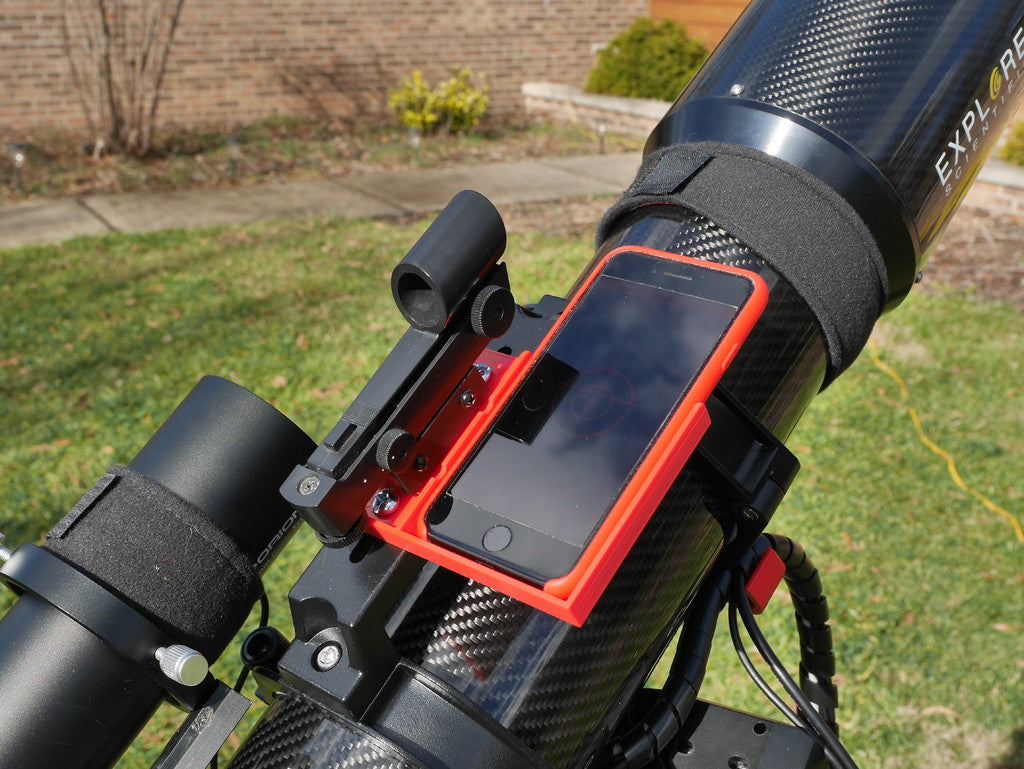 Le plateau de réglage polaire iPhone 7 pour télescope