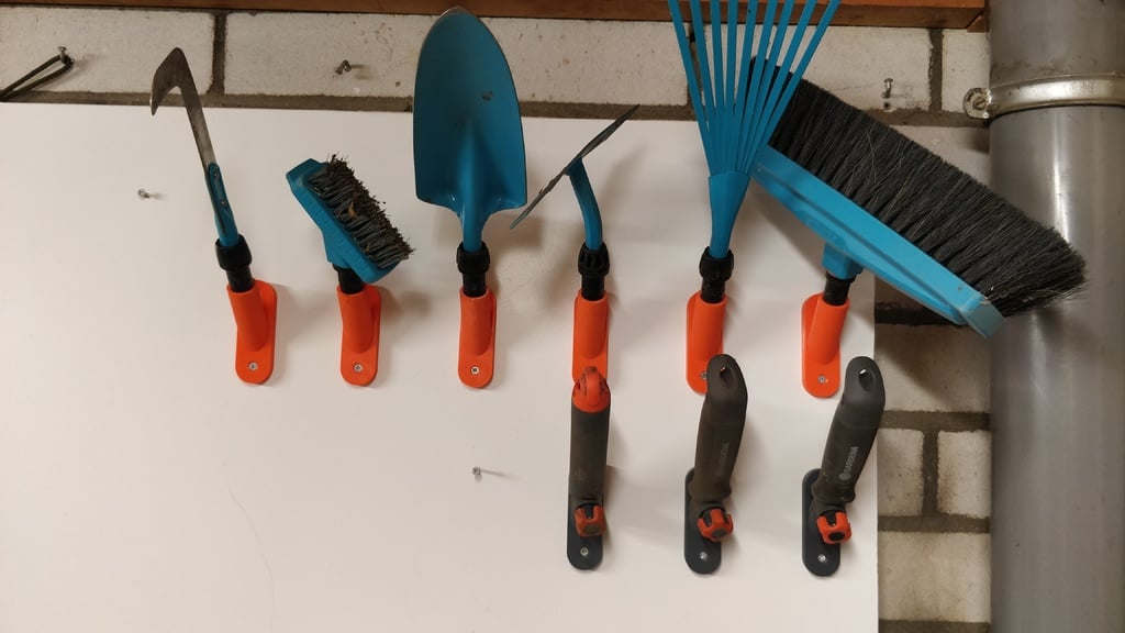 Porte-outils Gardena pour rangement mural