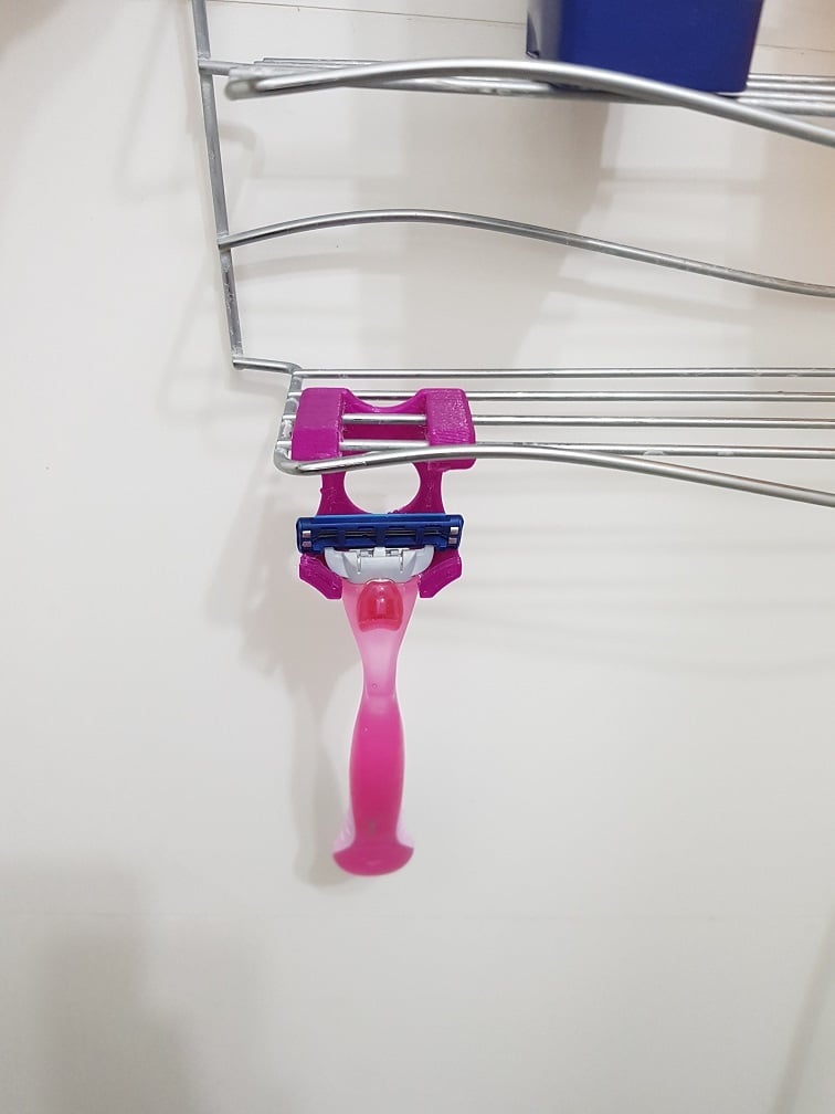 Porte-rasoir Gillette pour l&#39;organisateur de douche