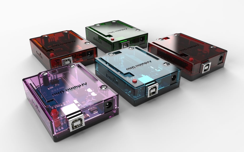 Boîtier imprimable en 3D pour Arduino Uno