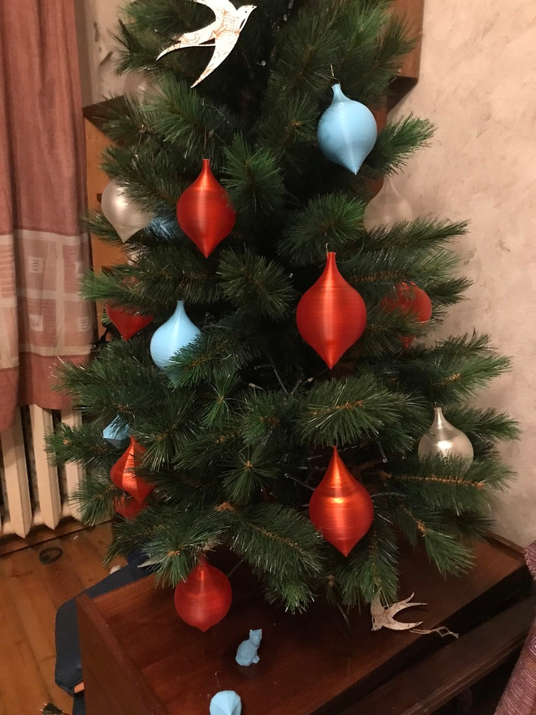 Vase boule de décoration de Noël à accrocher au sapin