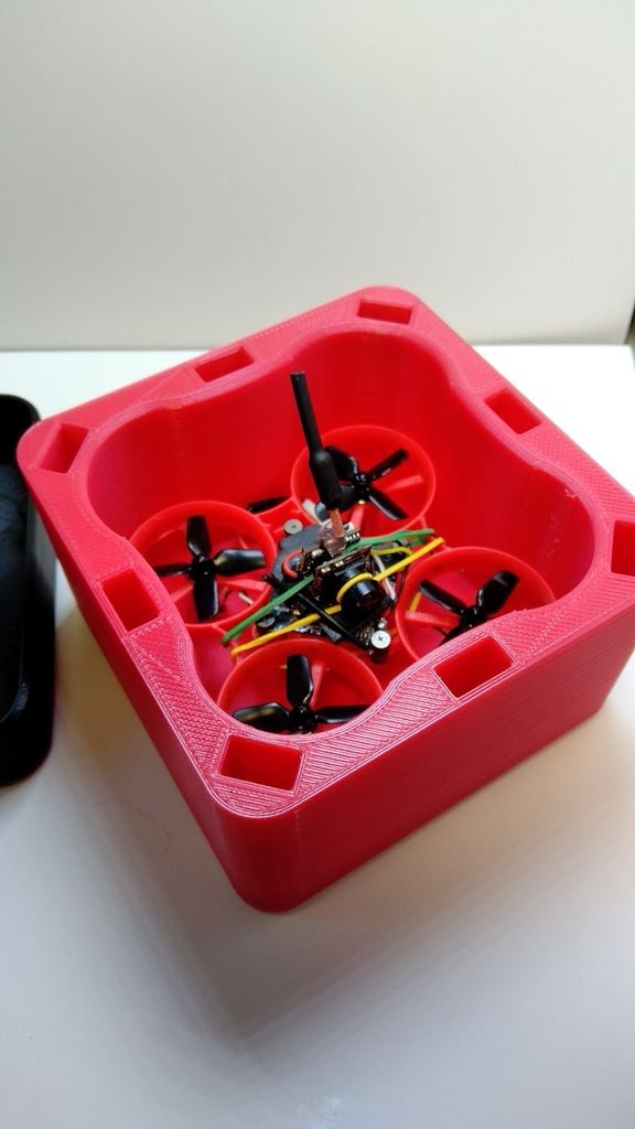 Étui pour drone Whoop et support de batterie avec dimensions réglables