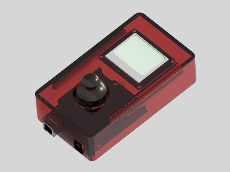 Boîtier Arduino pour module d&#39;affichage et joystick Nokia 5110