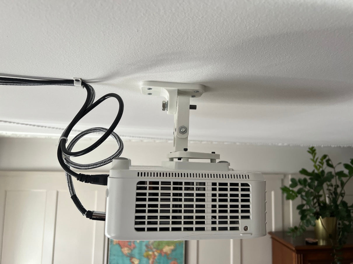 Support pour projecteur de plafond compatible avec Viewsonic PX701HD