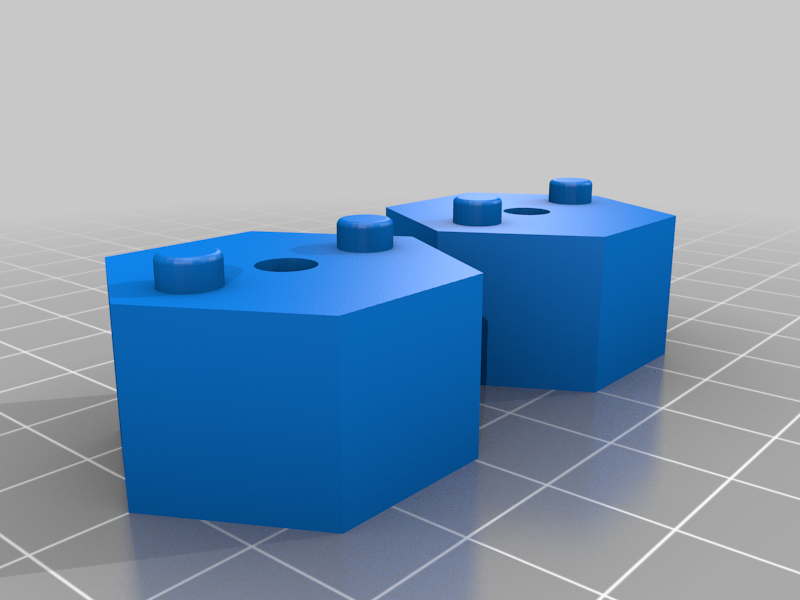 Poignées d'armoire avec différents types d'insertion pour l'armoire d'une imprimante 3D