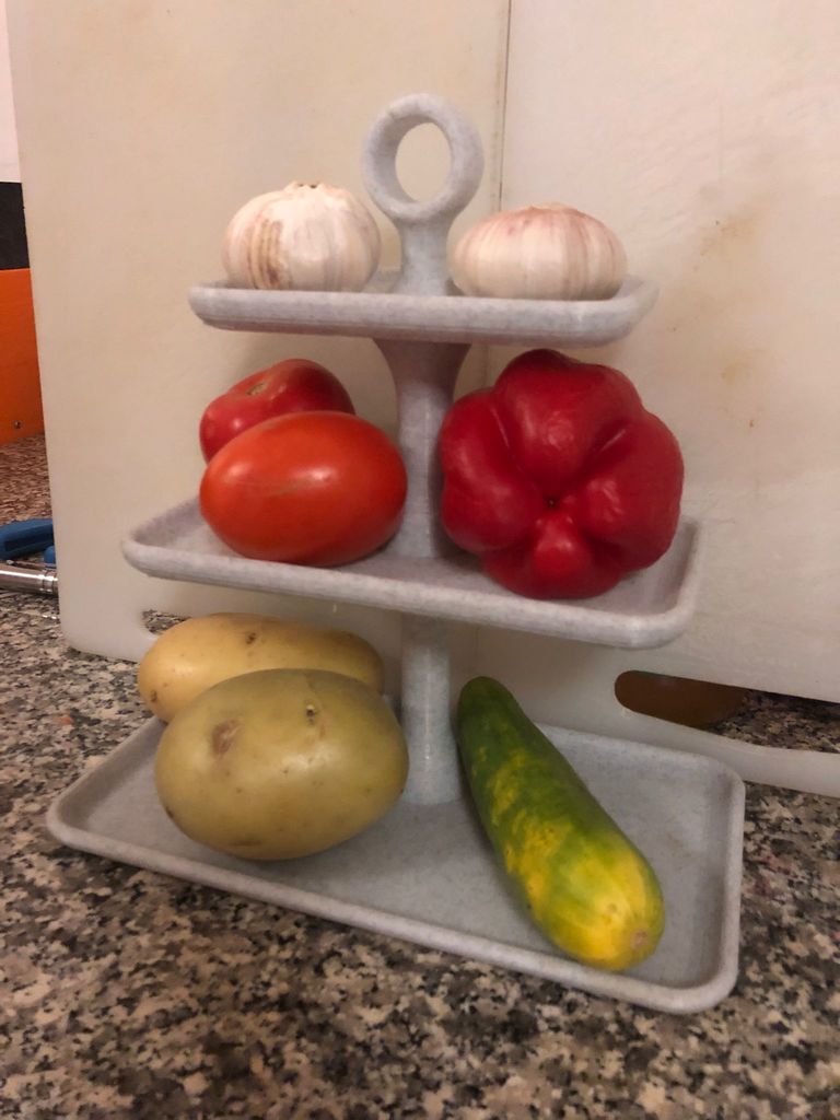 Porte-fruits et légumes pour la table de la cuisine