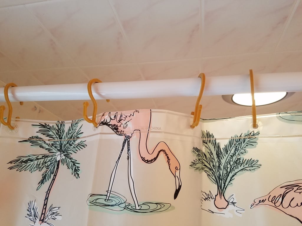 Crochets pour rideaux de douche