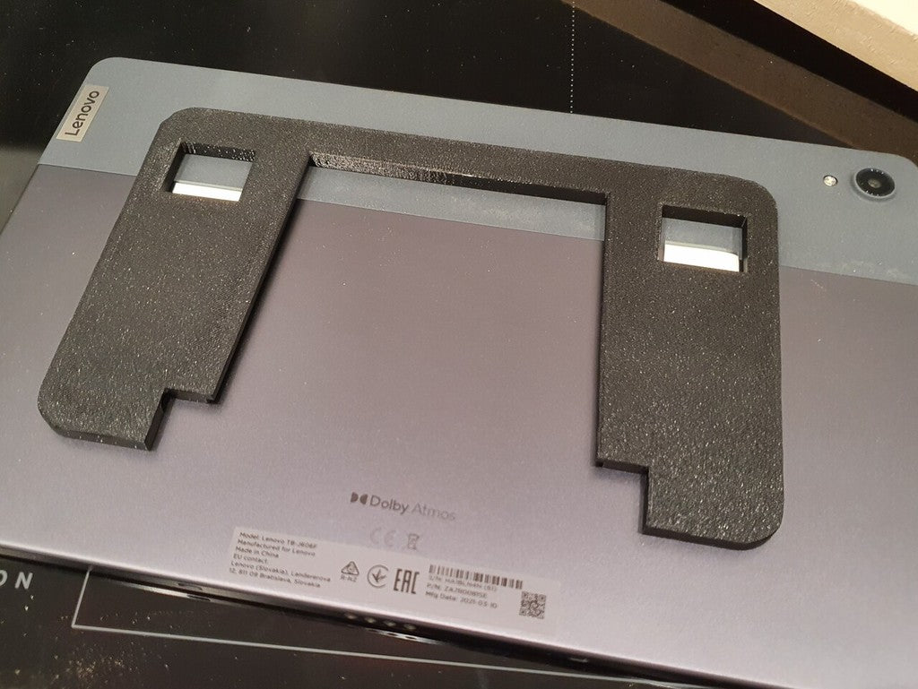 Support mural flottant pour tablette avec support chargeur