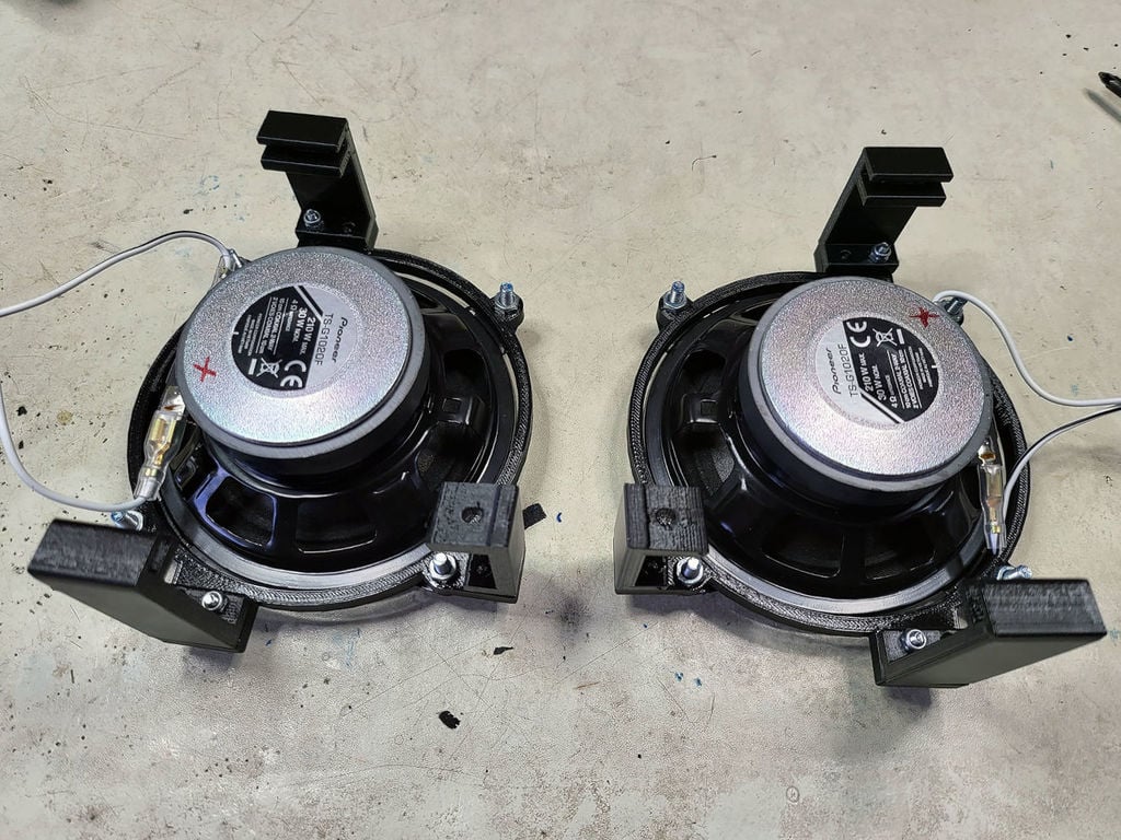 Supports de haut-parleur Renault Twizy